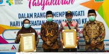 Kepala Desa Bulangan Barat Raih Penghargaan Kategori Kepala Desa Terbaik Nasional 2020